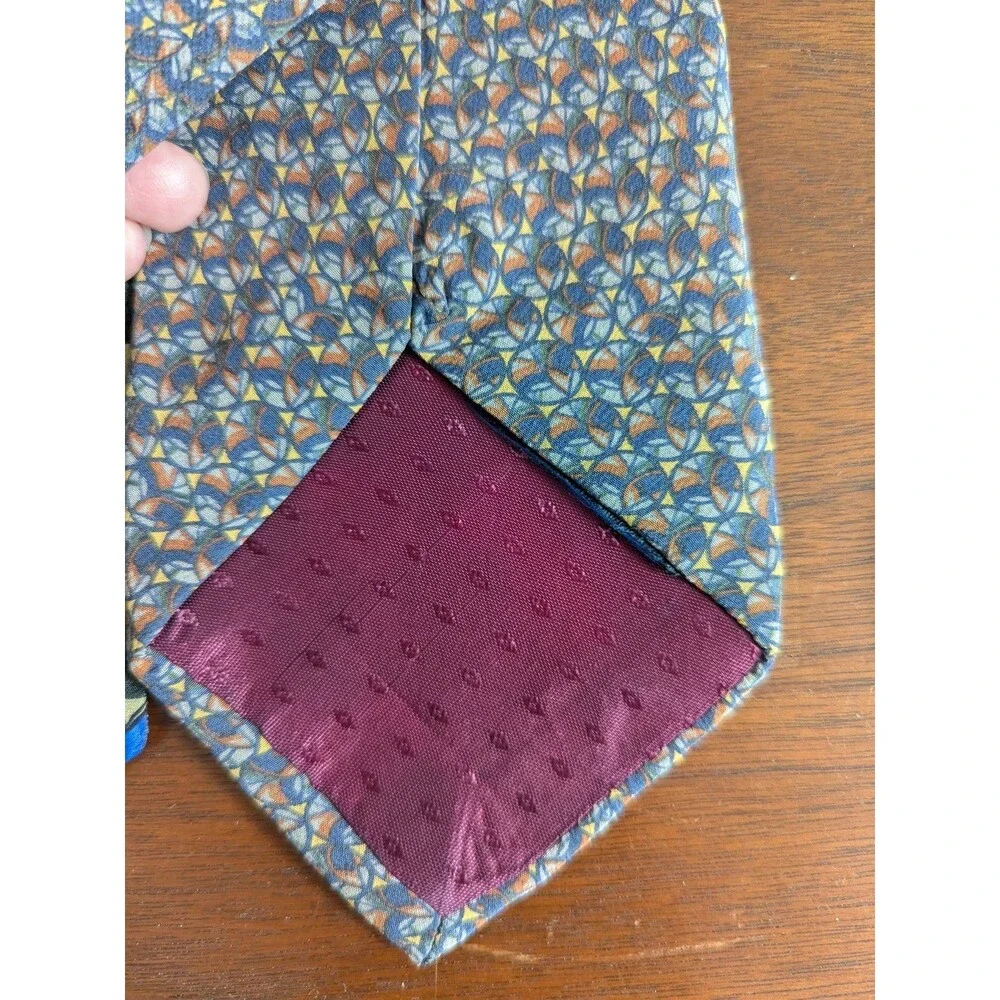Lot of 4 Jerry Garcia Silk Ties 90s Vtg Stonehenge Paris Rain Landscape with Eye